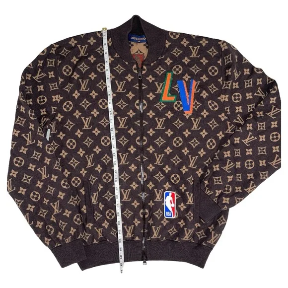 Louis Vuitton Brown Monogram Jacket